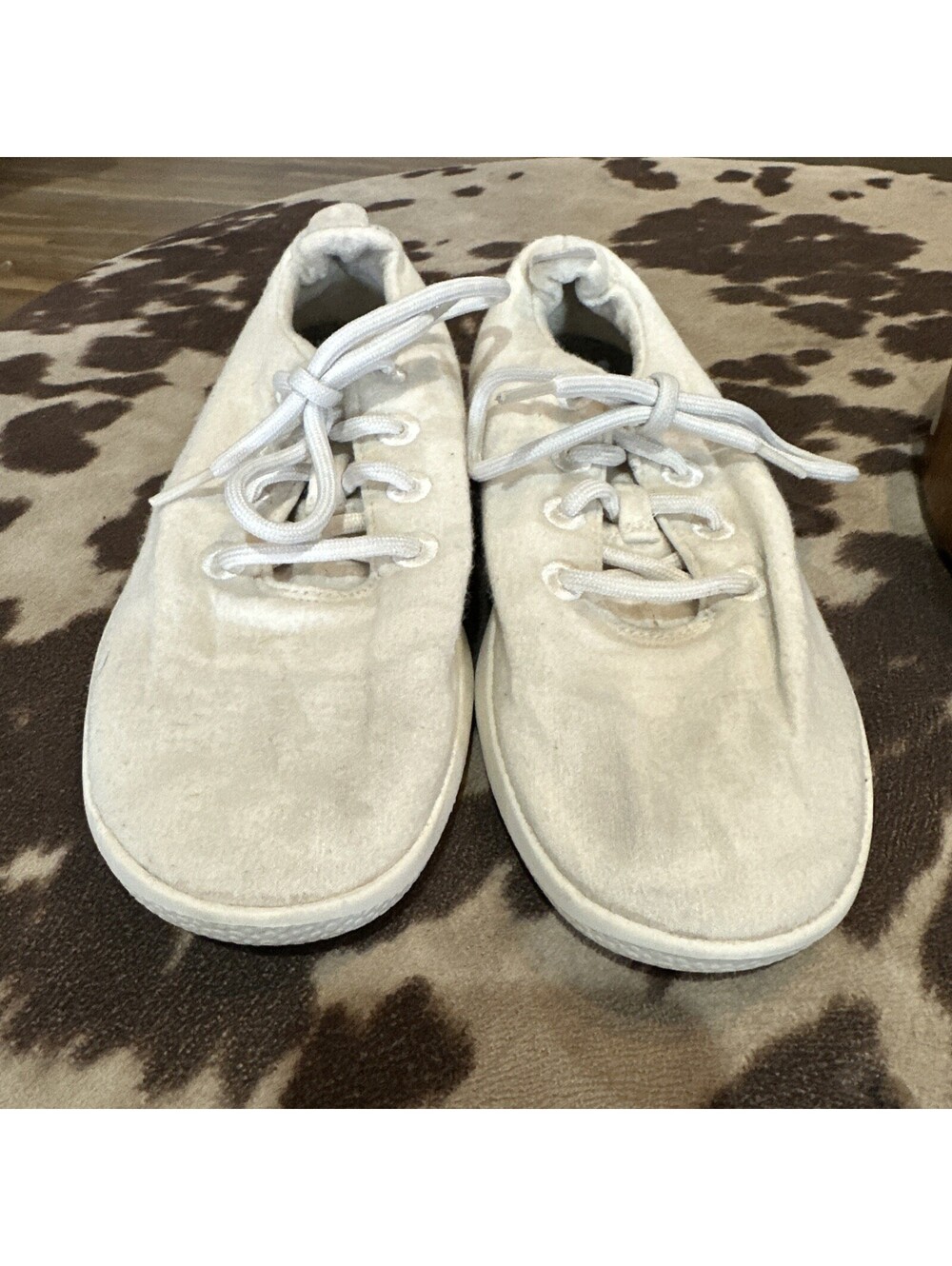 Allbirds Women’s Size 9 White Cream Running Tennis Shoes - Picture 2 of 7